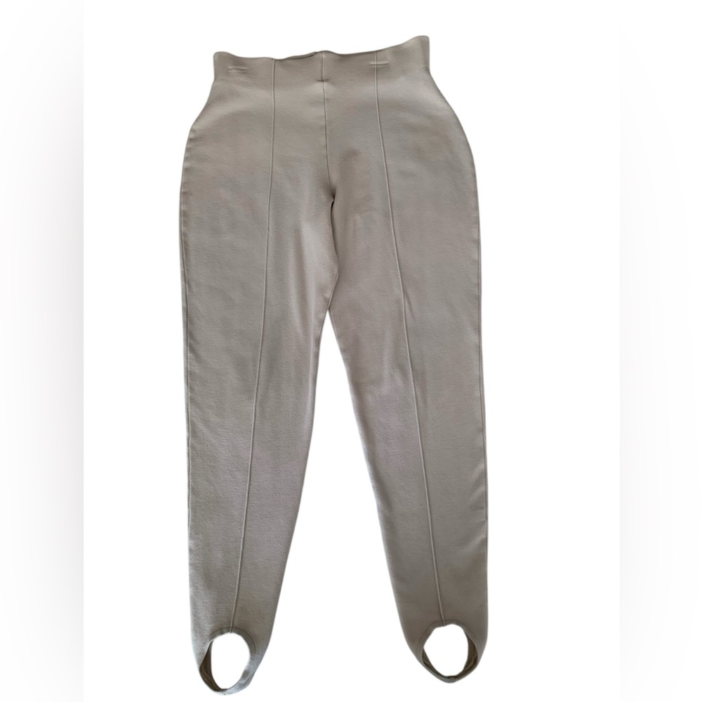 Vintage Stirrup Leggings Women’s Size S Reg / Tall Cream The Limited 90’s Stone